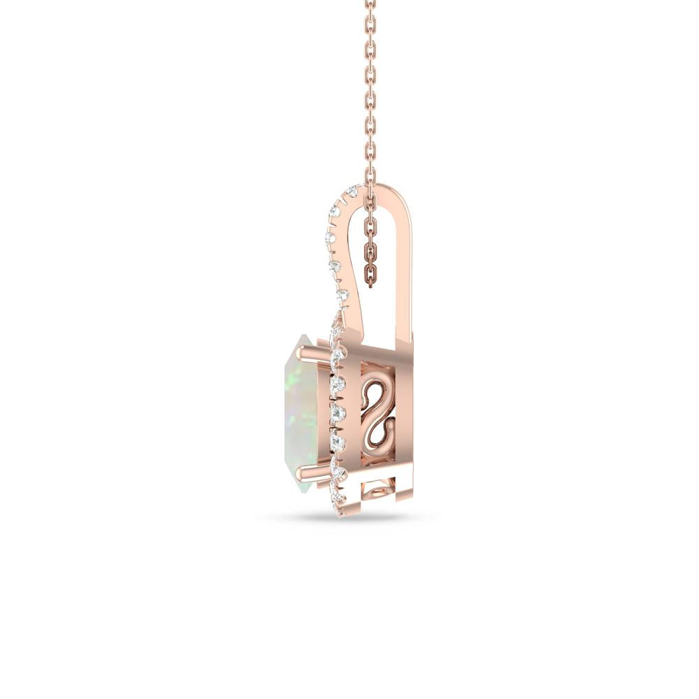 Rose Gold - Opal