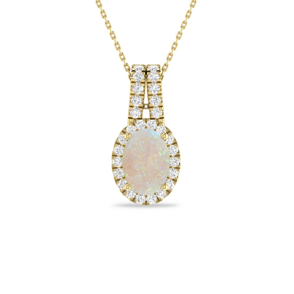 Yellow Gold - Opal