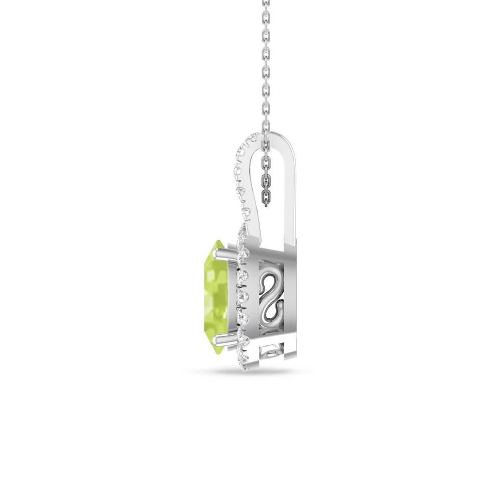 White Gold - Peridot