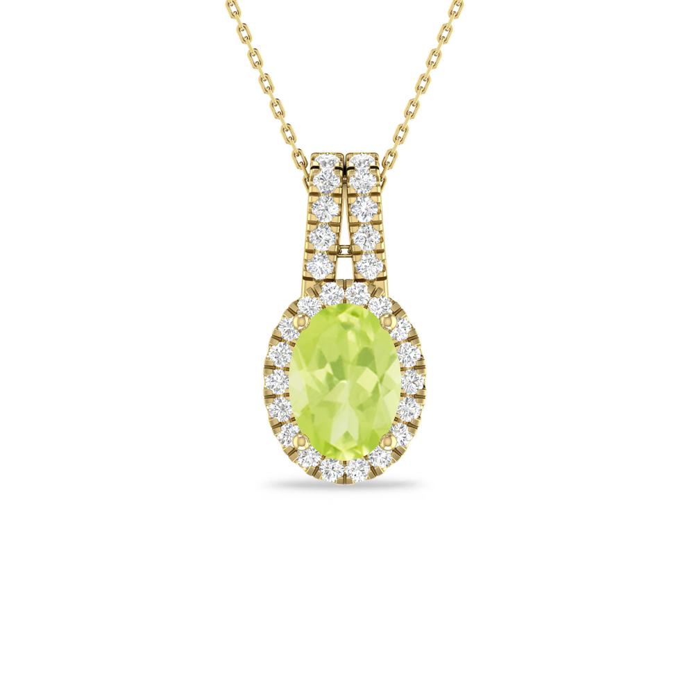 Yellow Gold - Peridot