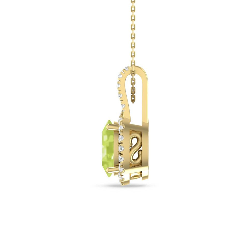 Yellow Gold - Peridot