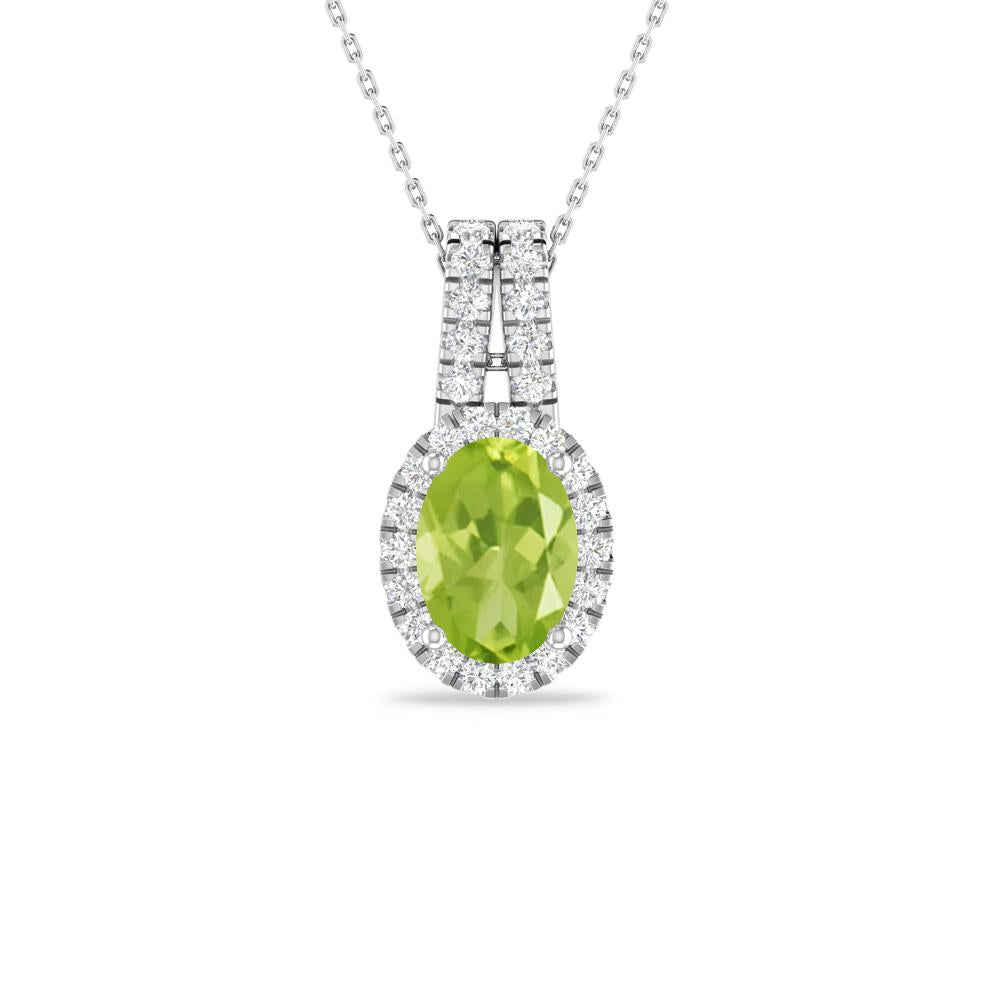White Gold - Peridot