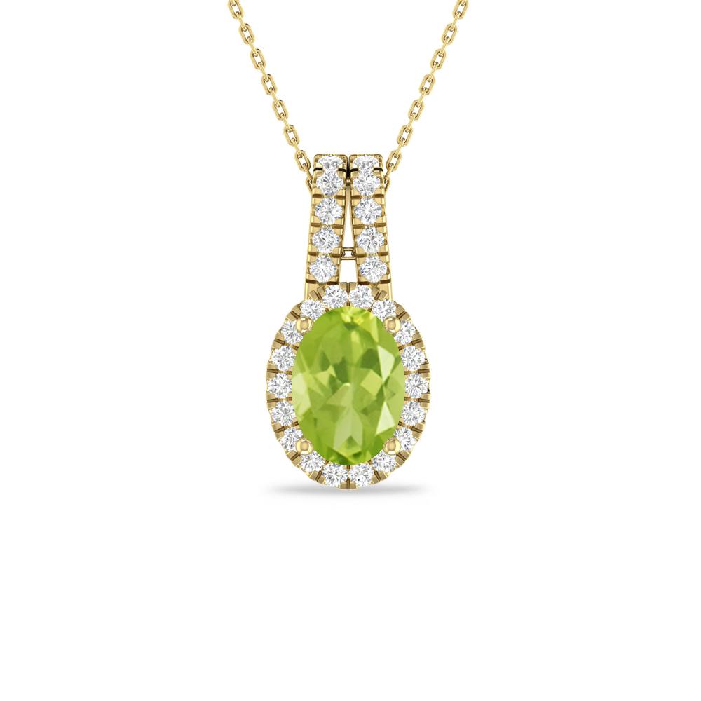 Yellow Gold - Peridot
