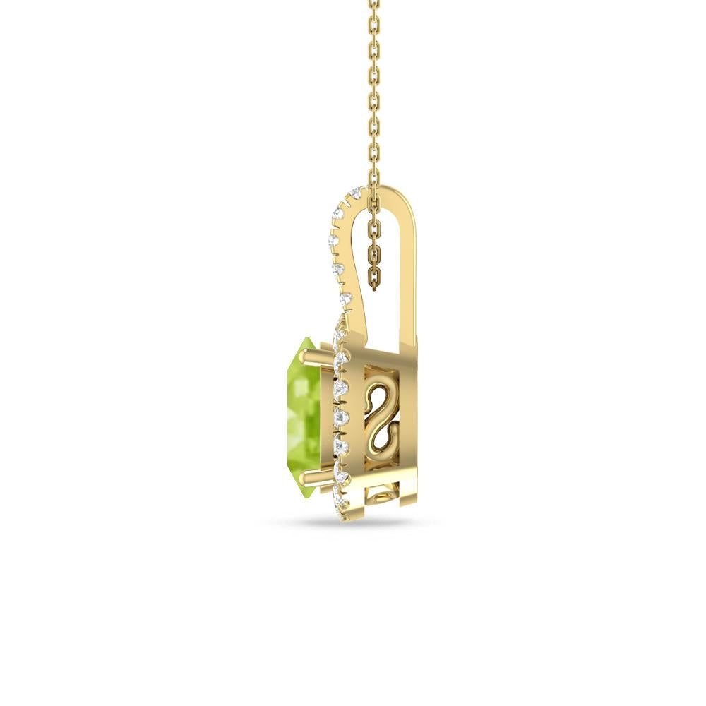 Yellow Gold - Peridot