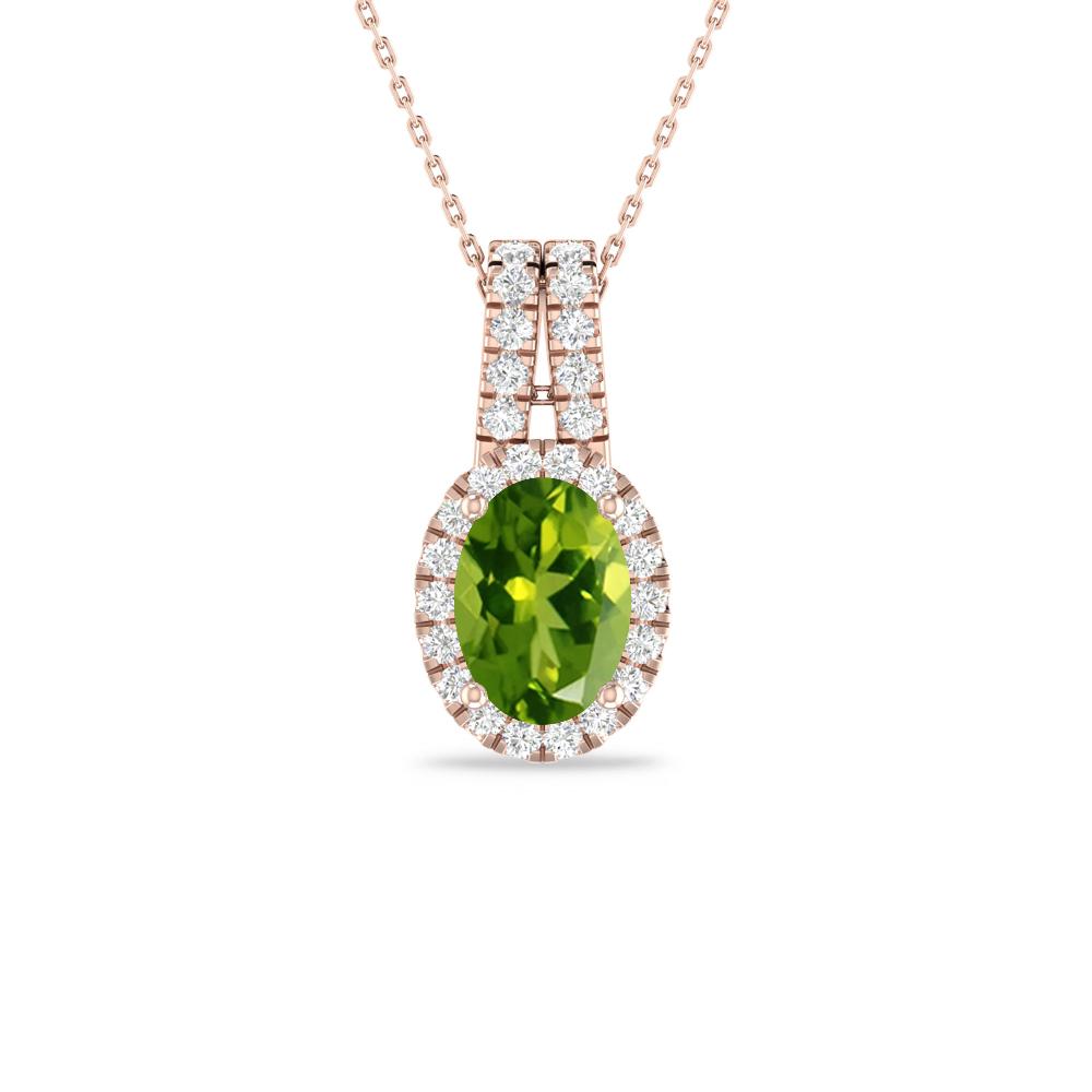 Rose Gold - Peridot