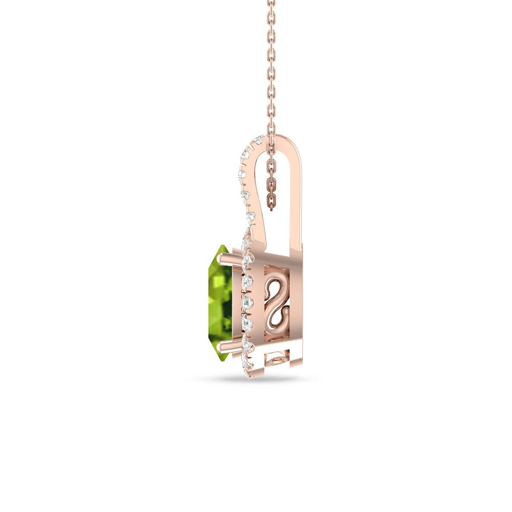 Rose Gold - Peridot