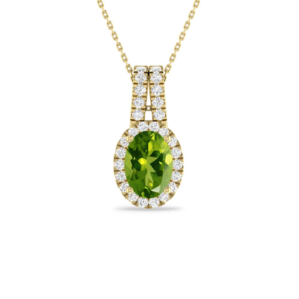 Yellow Gold - Peridot