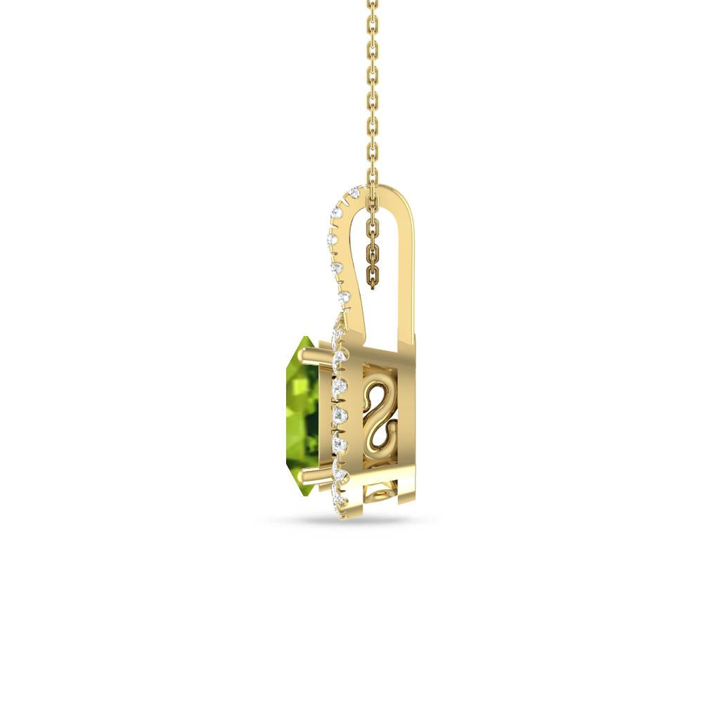 Yellow Gold - Peridot