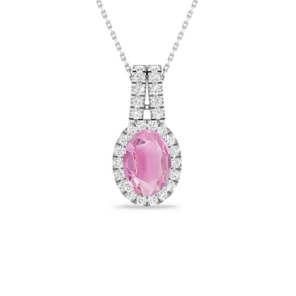 White Gold - Pink Tourmaline