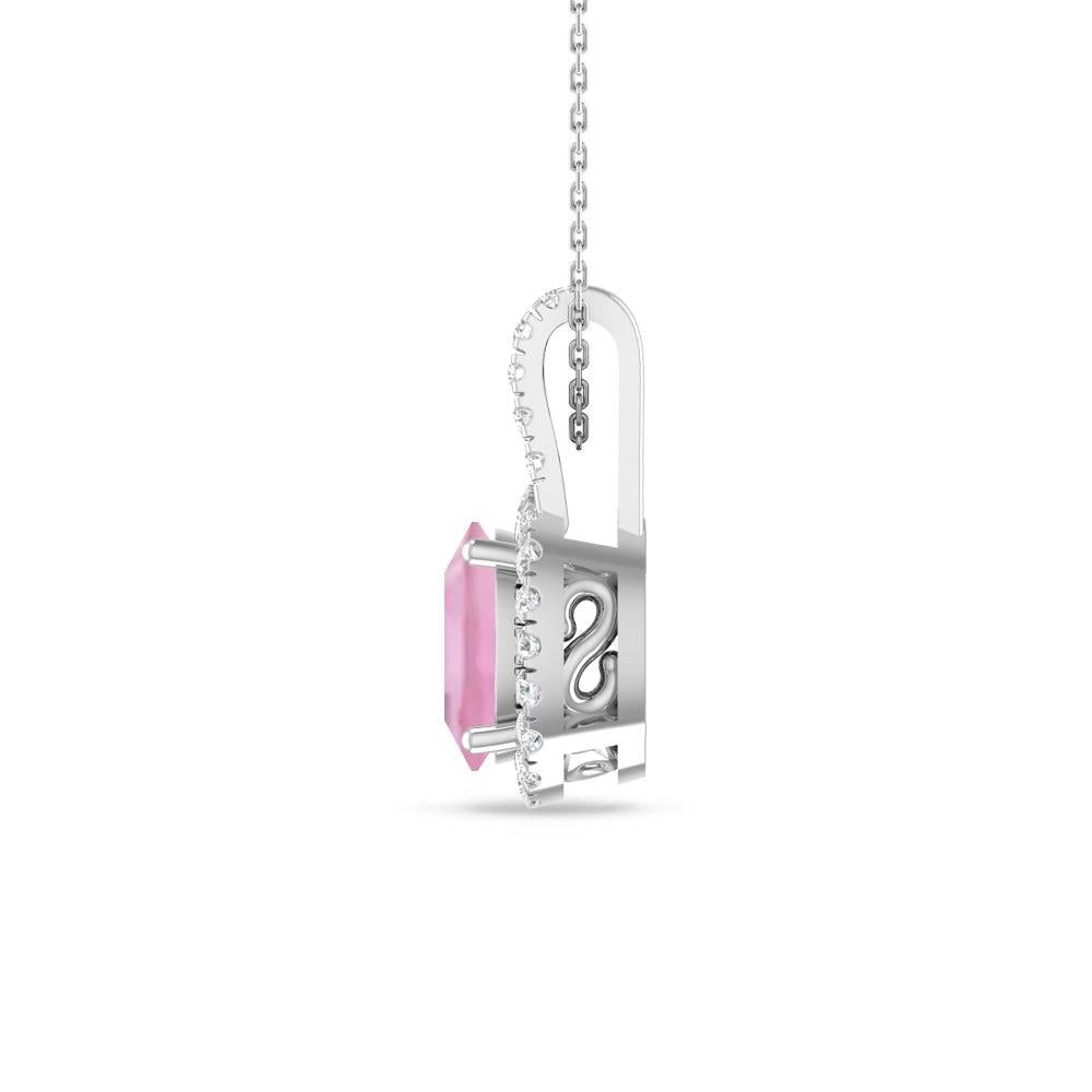 White Gold - Pink Tourmaline