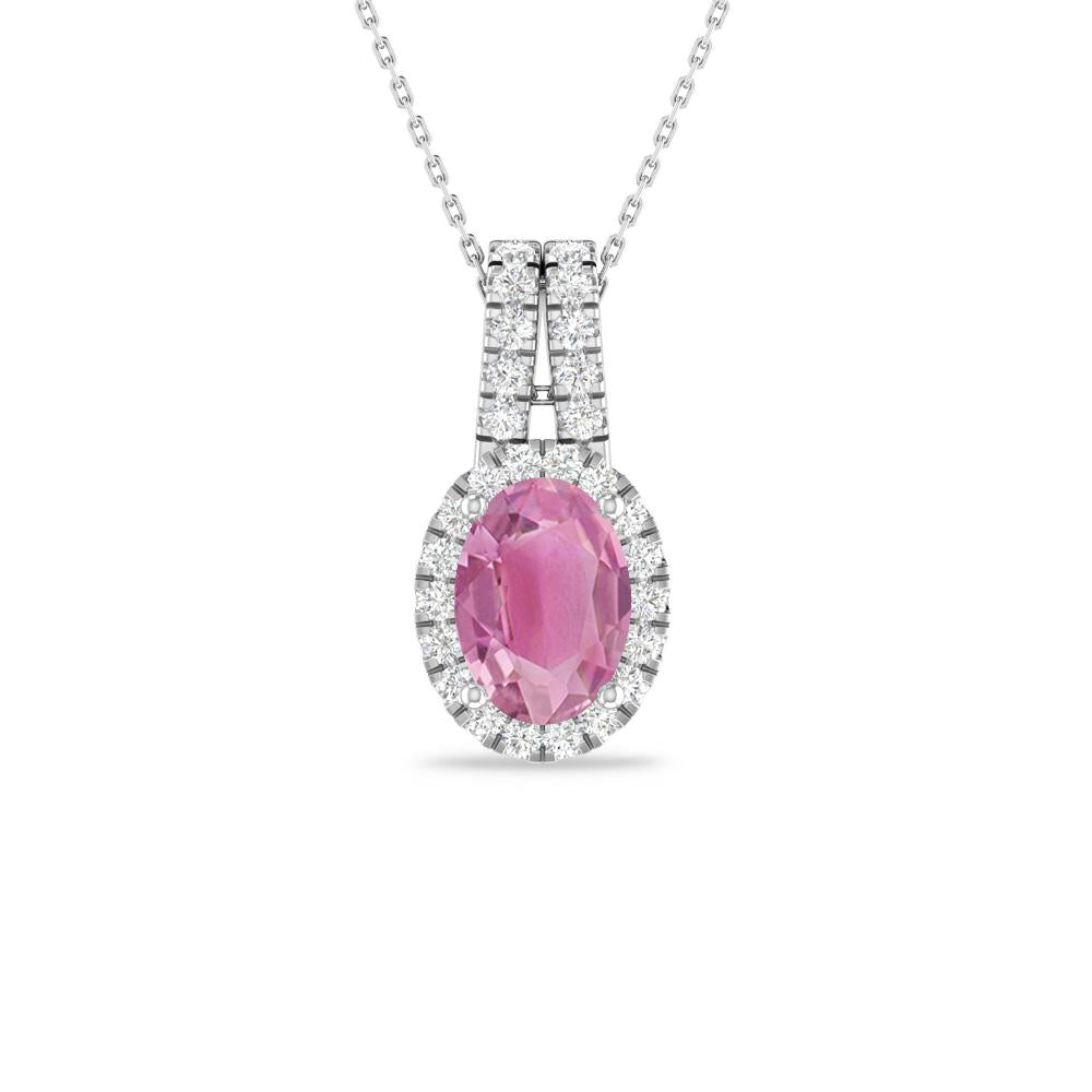 White Gold - Pink Tourmaline