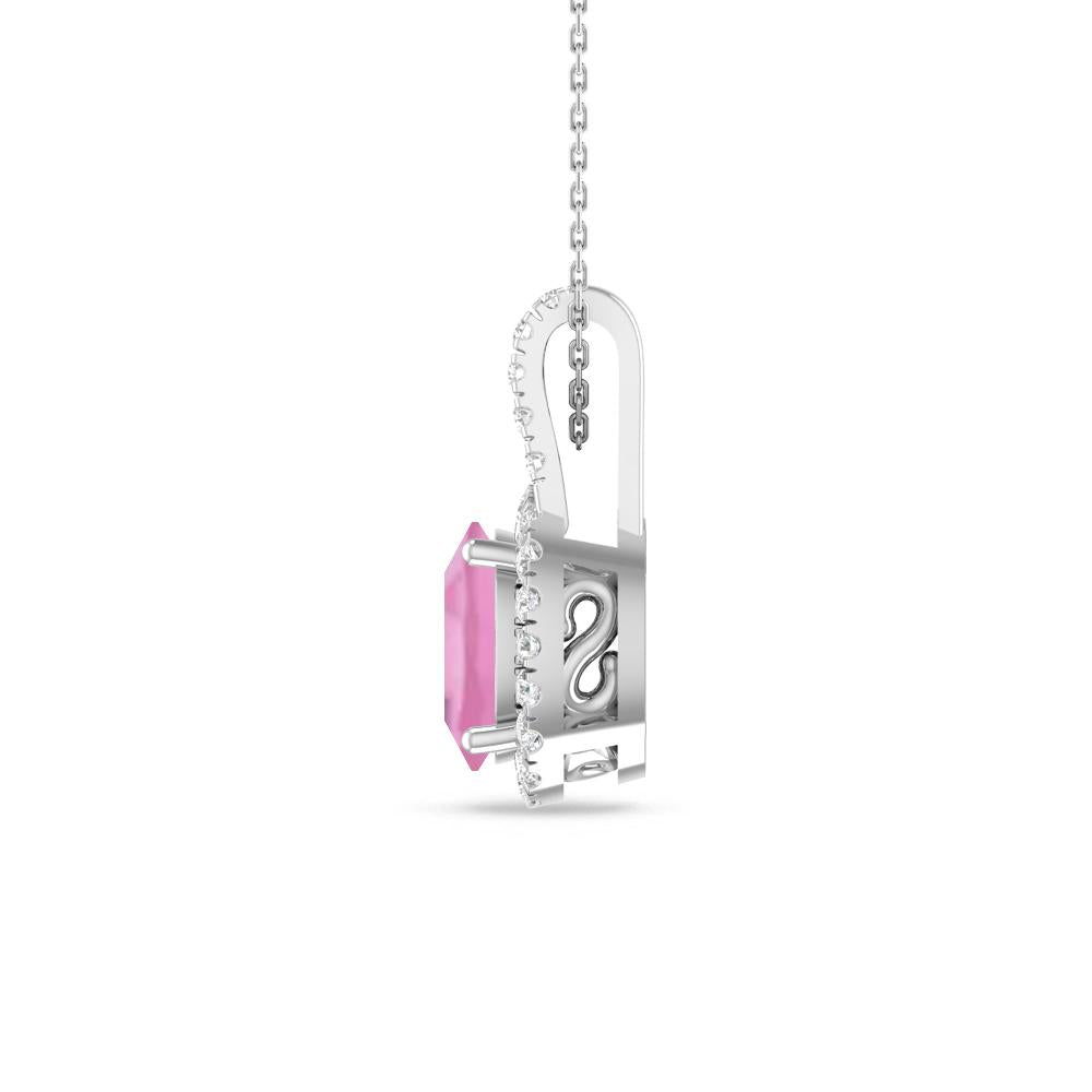 White Gold - Pink Tourmaline