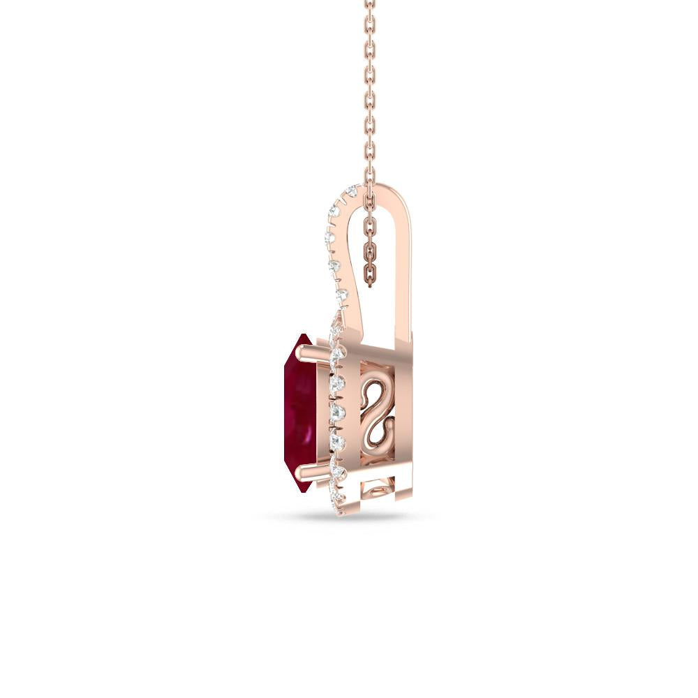 Rose Gold - Ruby