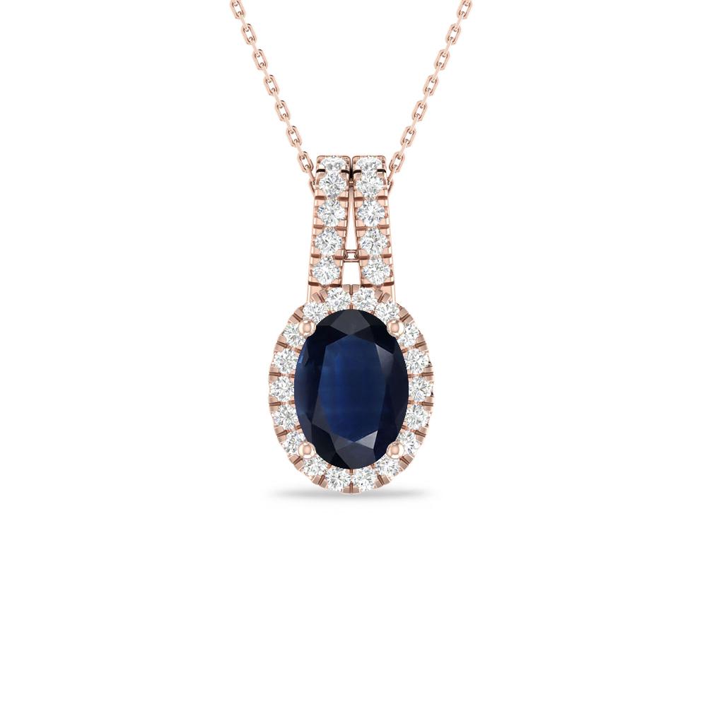 Rose Gold - Sapphire