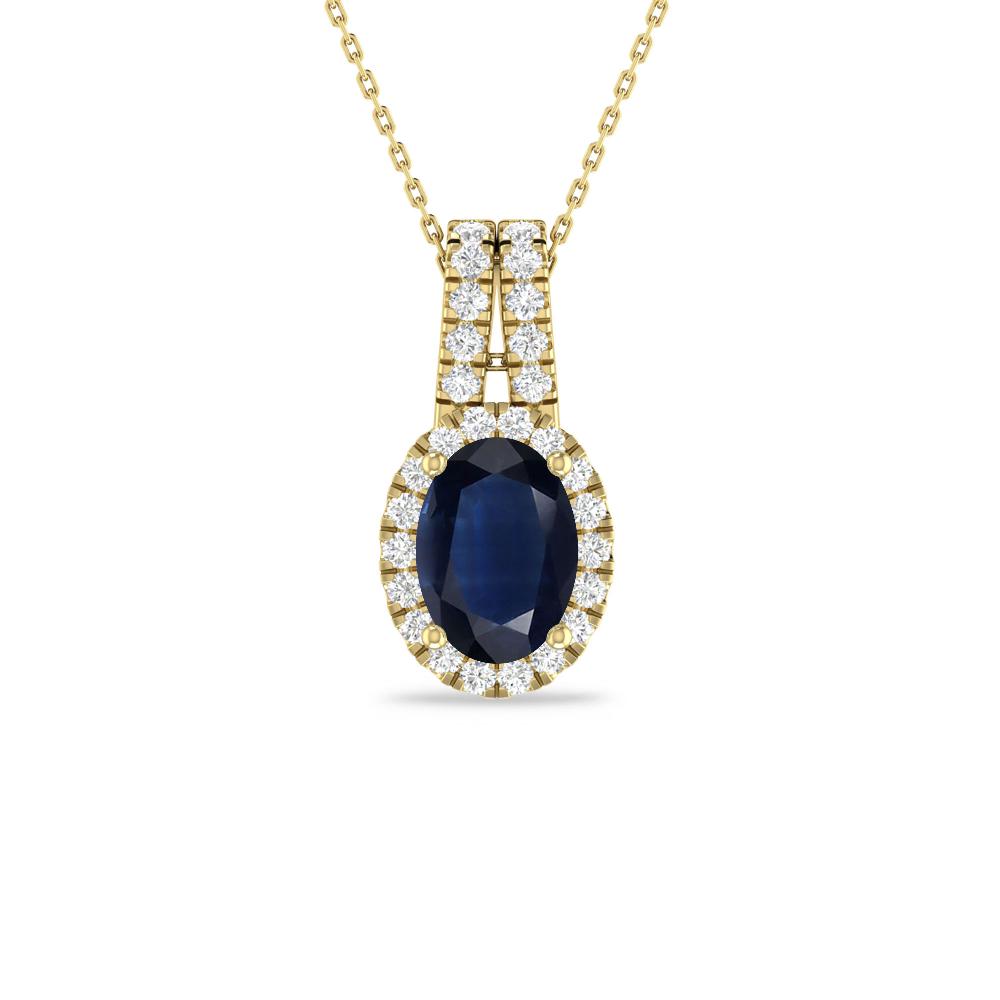 Yellow Gold - Sapphire
