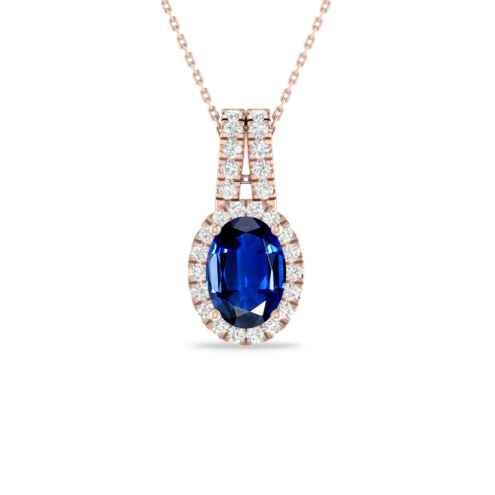 Rose Gold - Sapphire