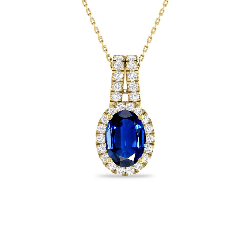 Yellow Gold - Sapphire