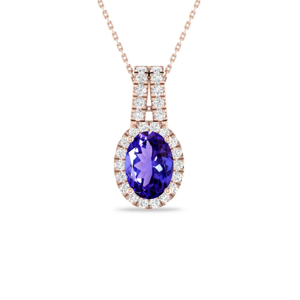 Rose Gold - Tanzanite