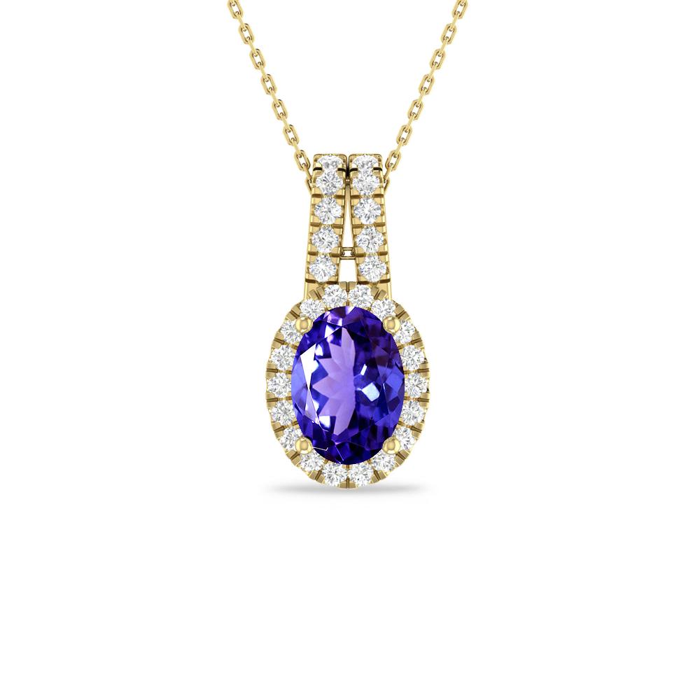 Yellow Gold - Tanzanite