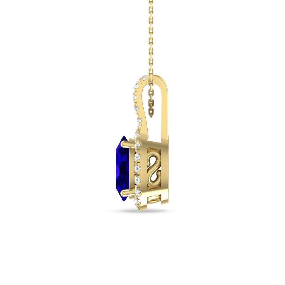 Yellow Gold - Tanzanite