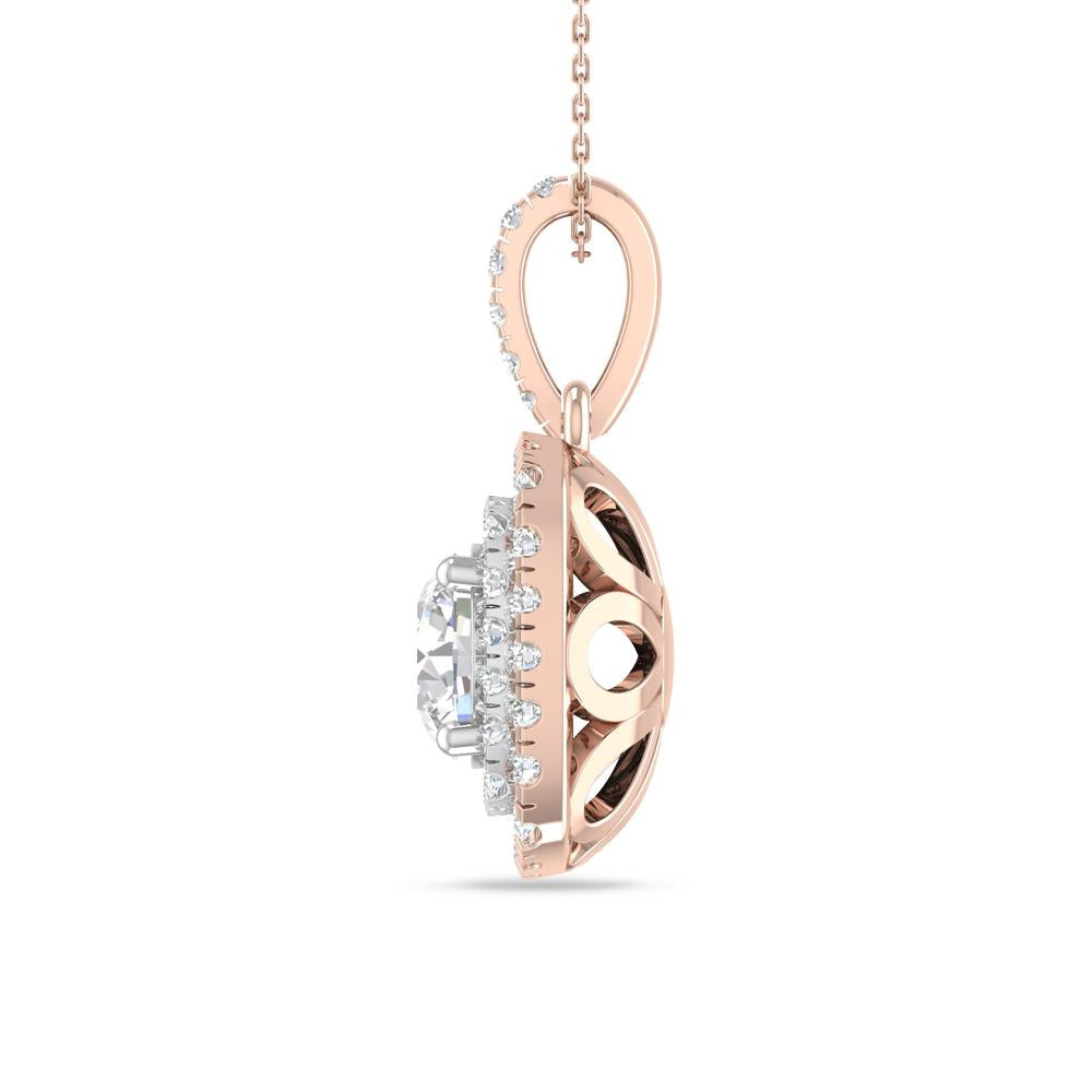 Rose Gold/White Gold - Diamond