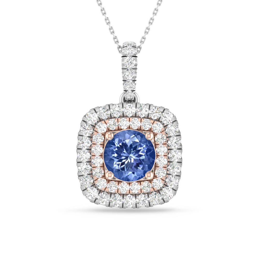 White Gold/Rose Gold - Tanzanite