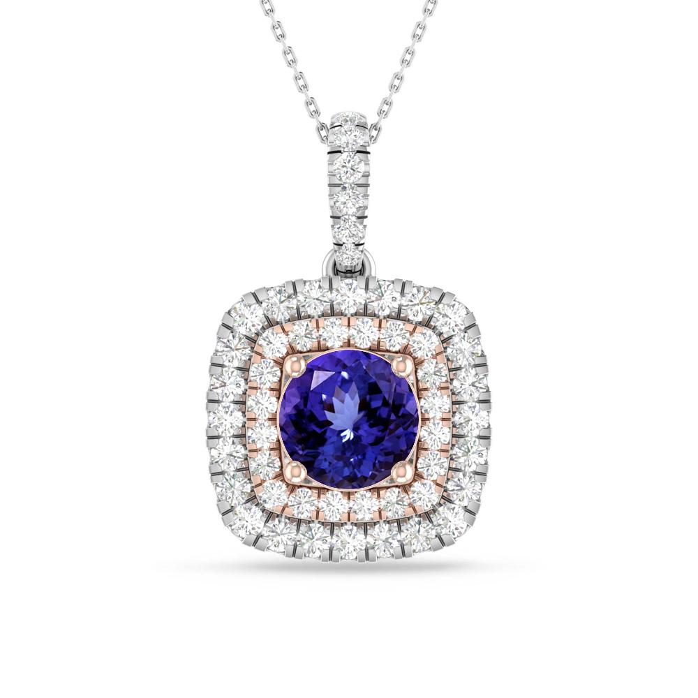 White Gold/Rose Gold - Tanzanite