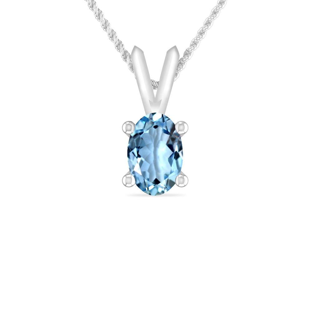 White Gold - Aquamarine