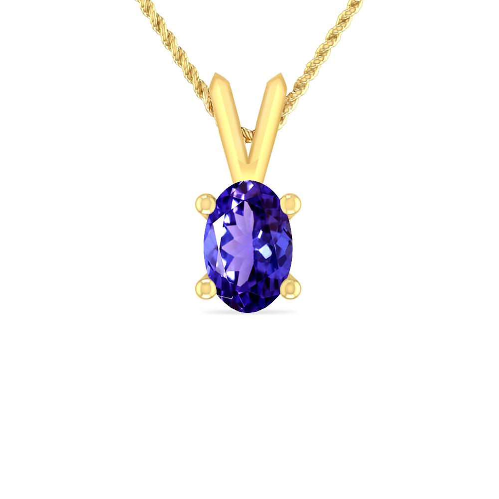 Yellow Gold - Tanzanite