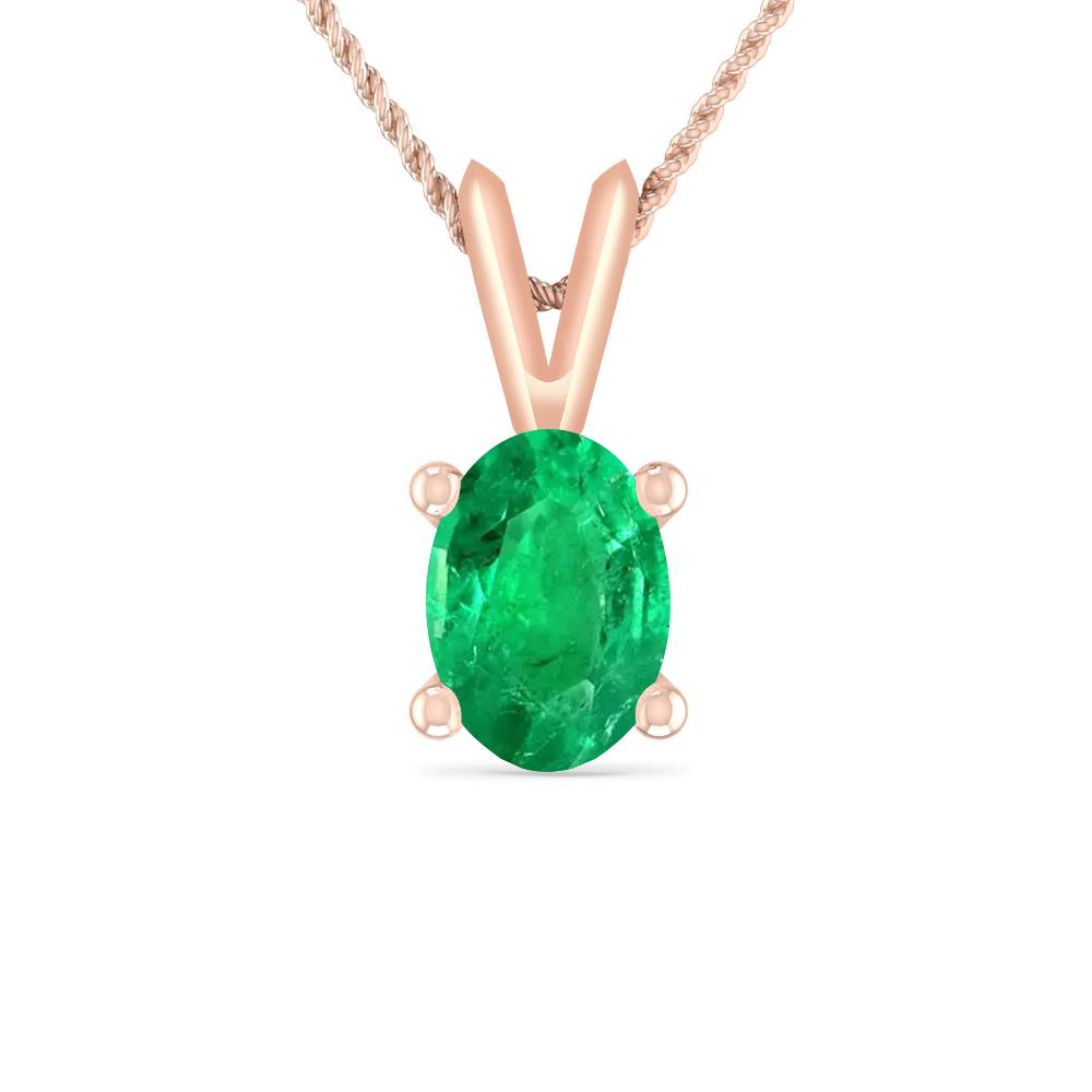 Rose Gold - Emerald