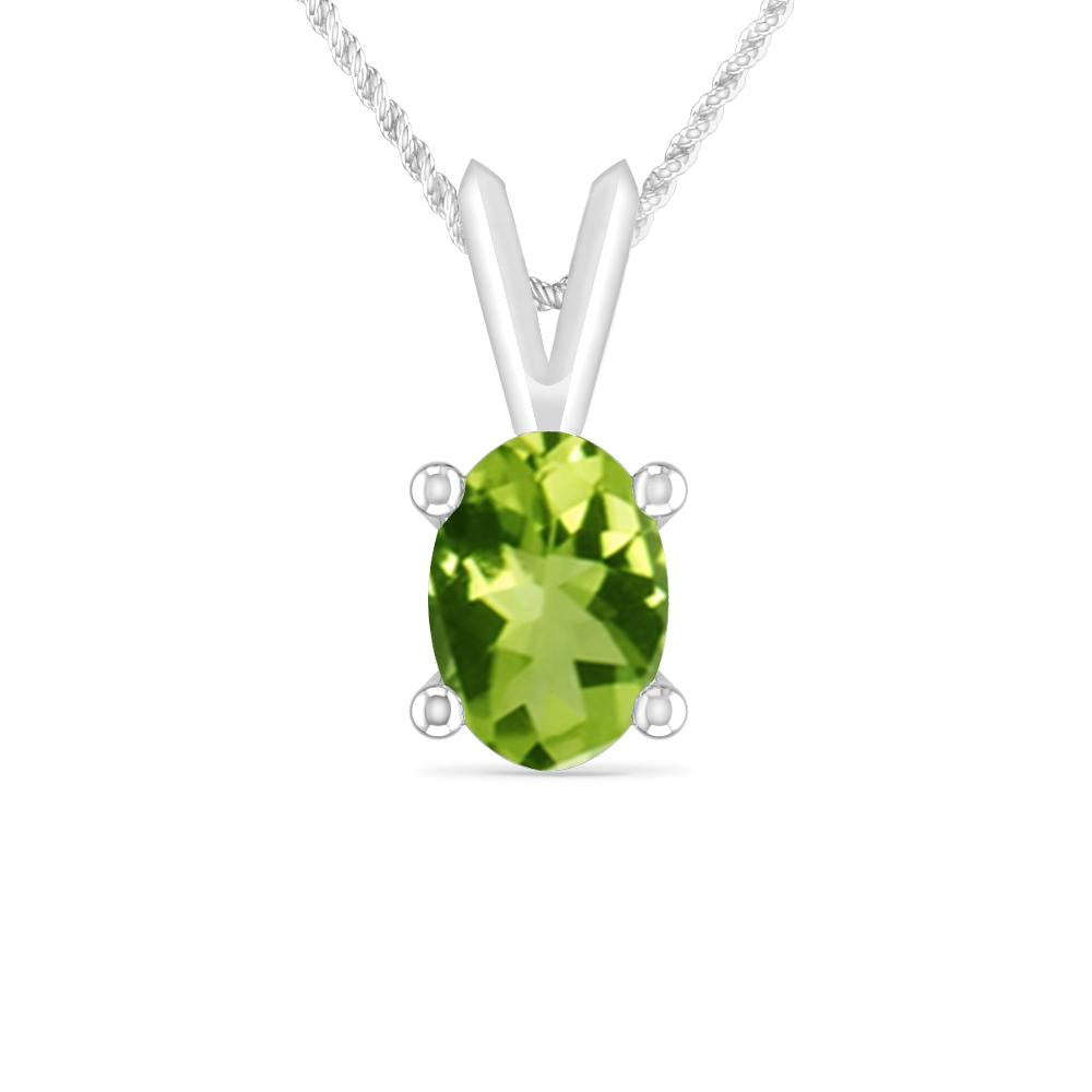 White Gold - Peridot