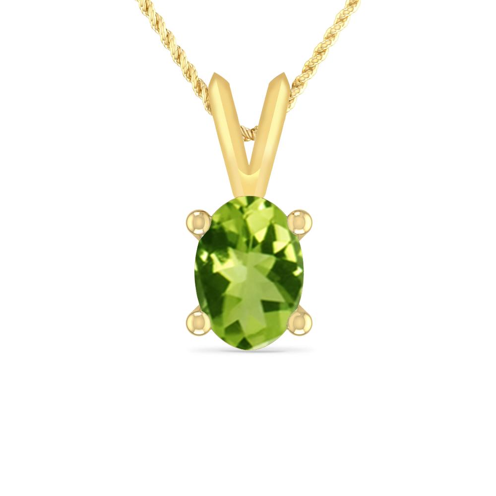 Yellow Gold - Peridot