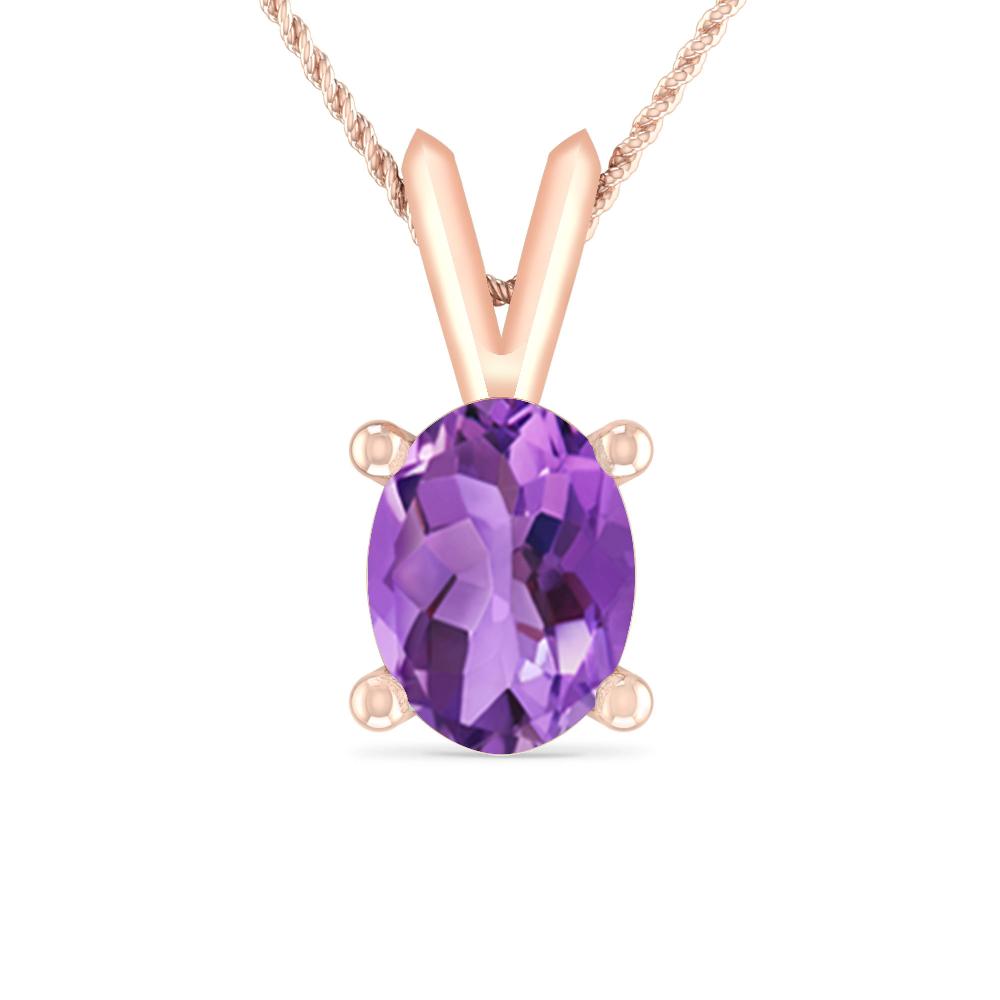 Rose Gold - Amethyst