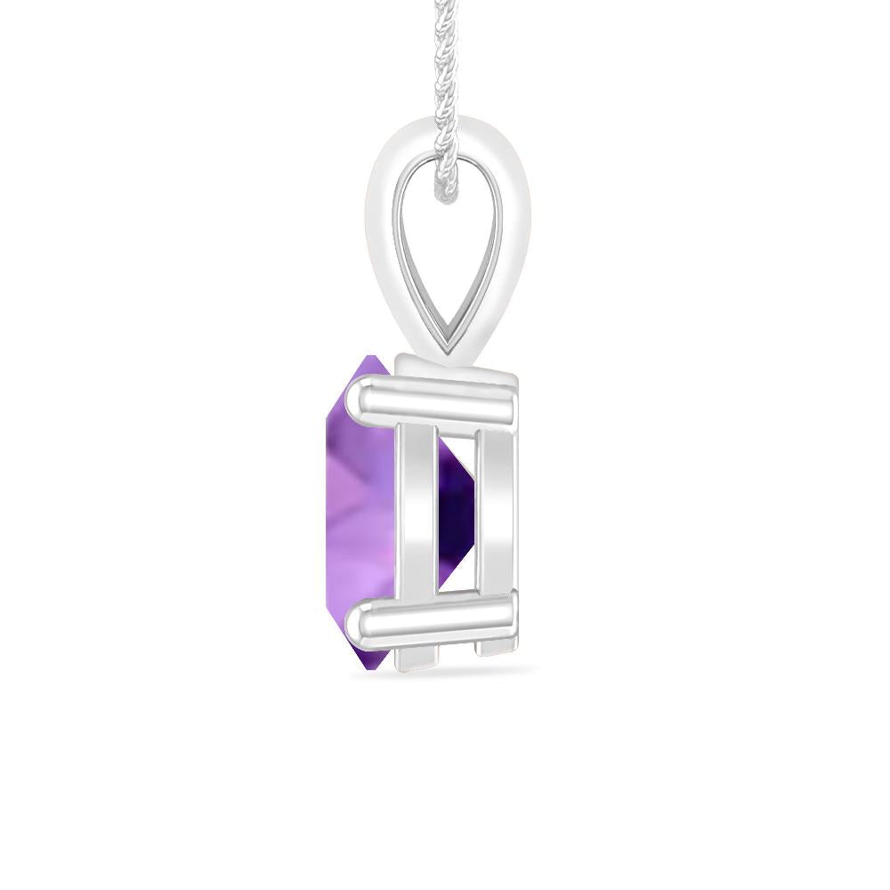 White Gold - Amethyst