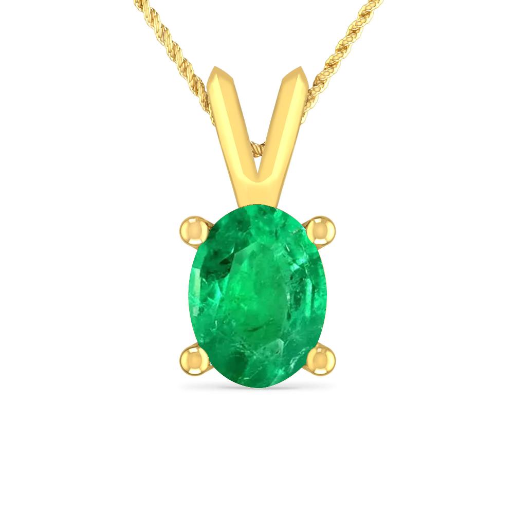 Yellow Gold - Emerald