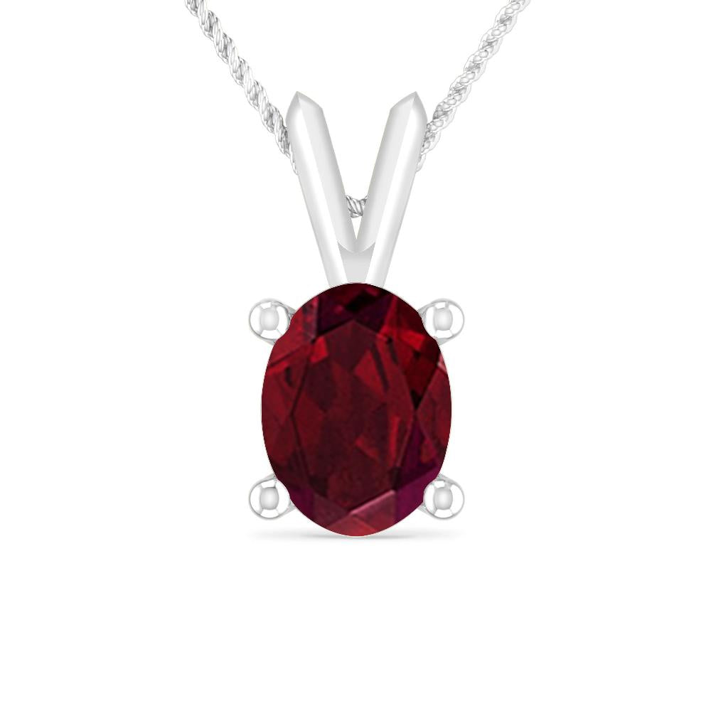 White Gold - Garnet