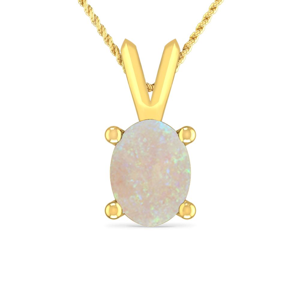 Yellow Gold - Opal