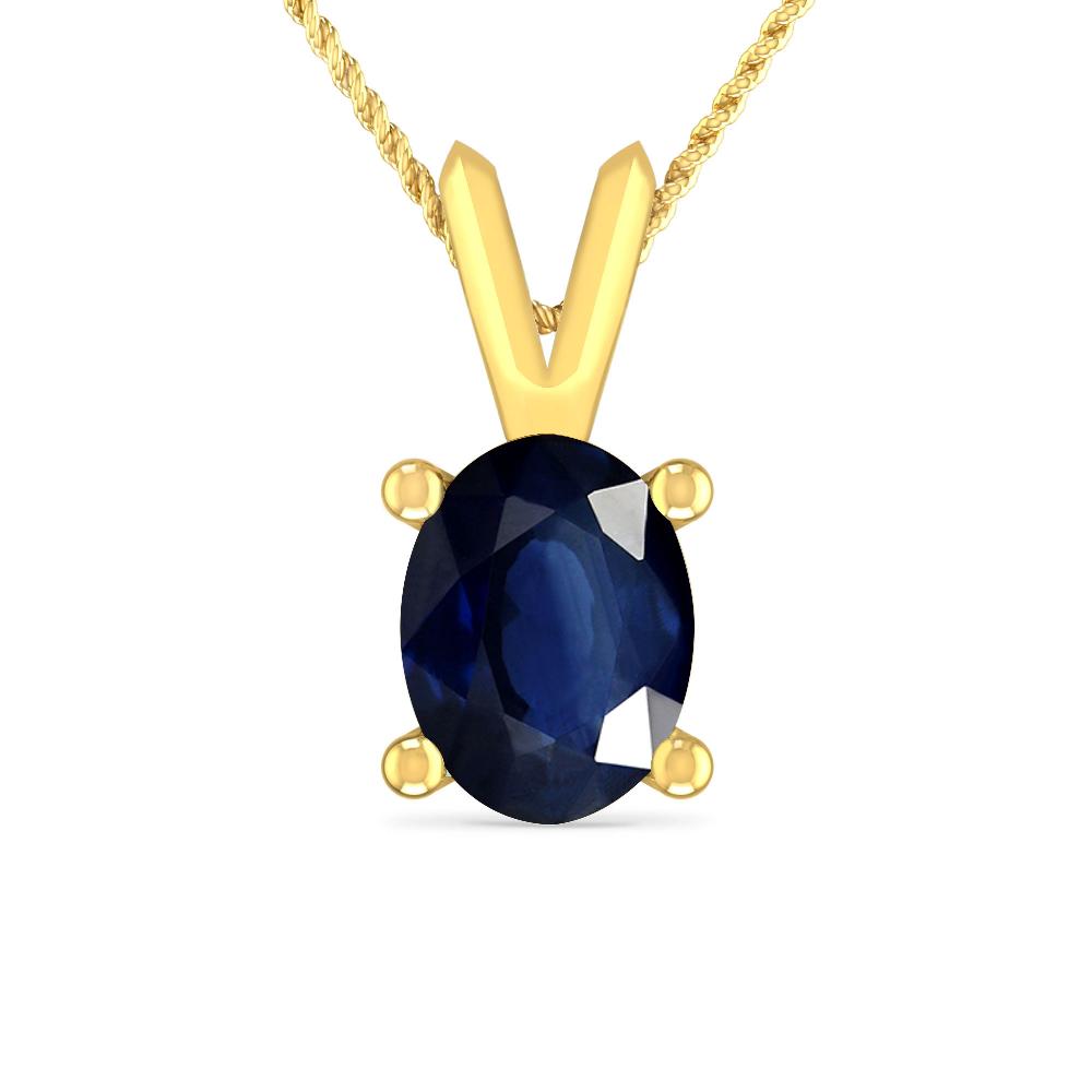 Yellow Gold - Sapphire