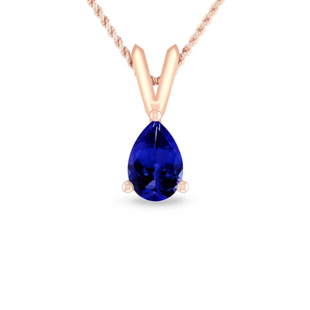 Rose Gold - Tanzanite