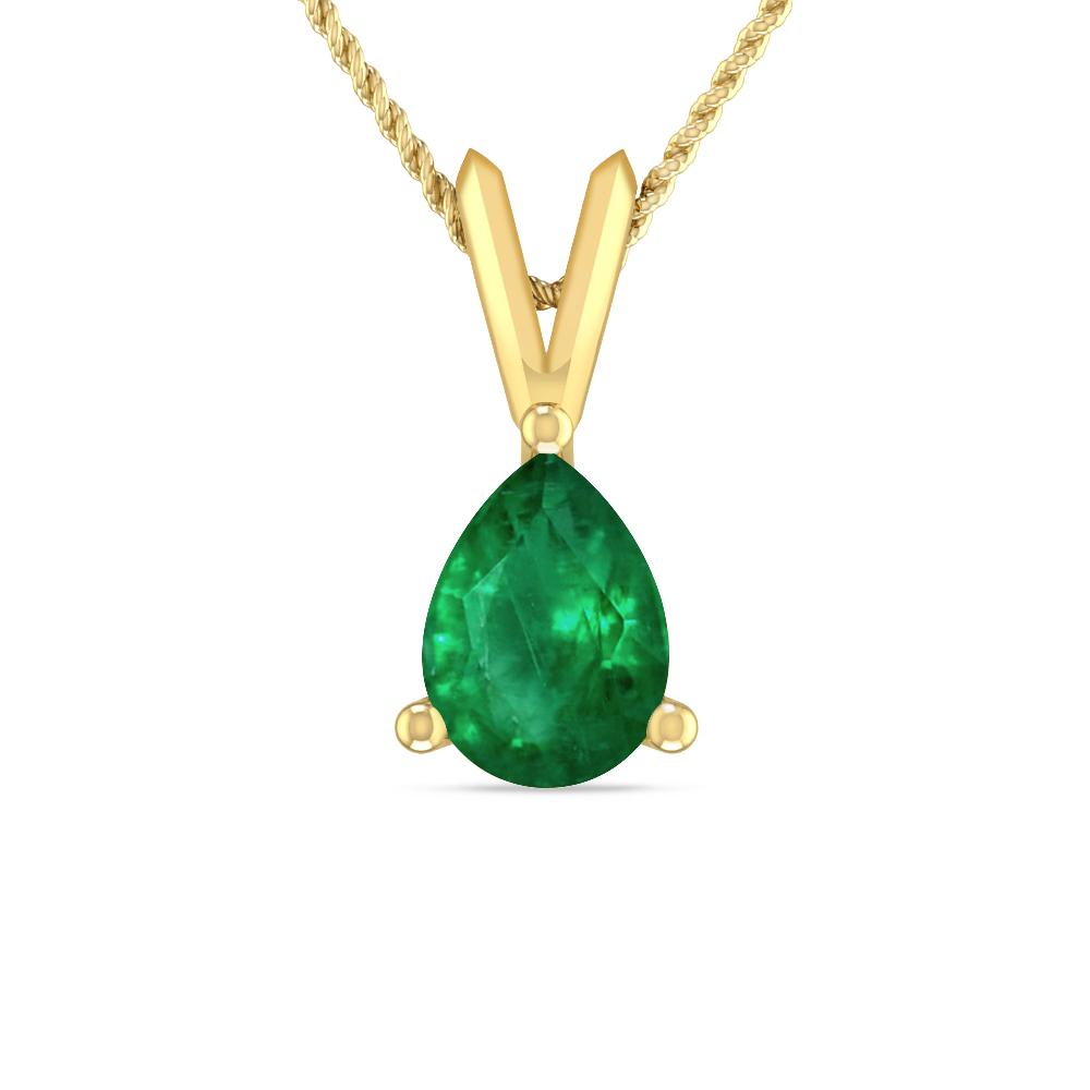 Yellow Gold - Emerald