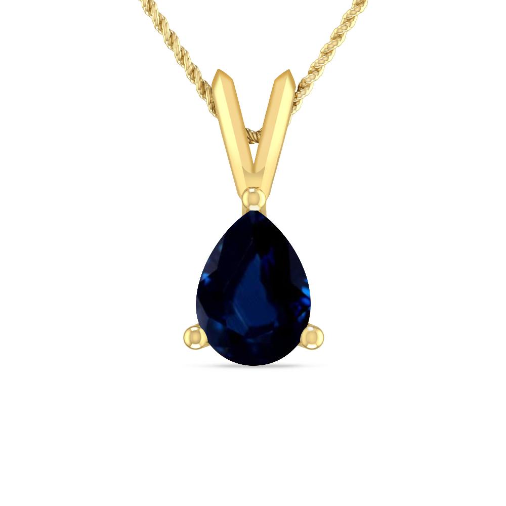 Yellow Gold - Sapphire