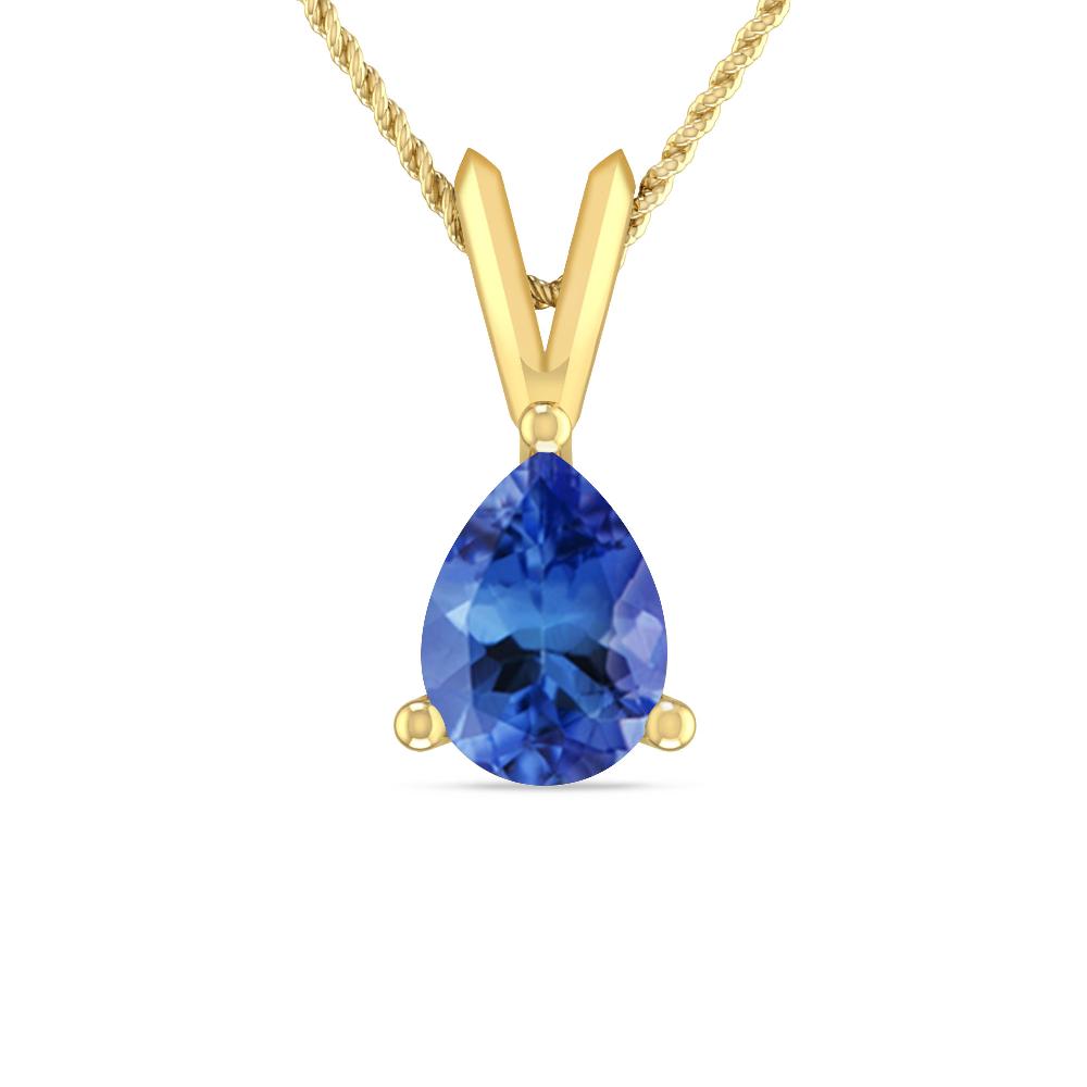 Yellow Gold - Tanzanite