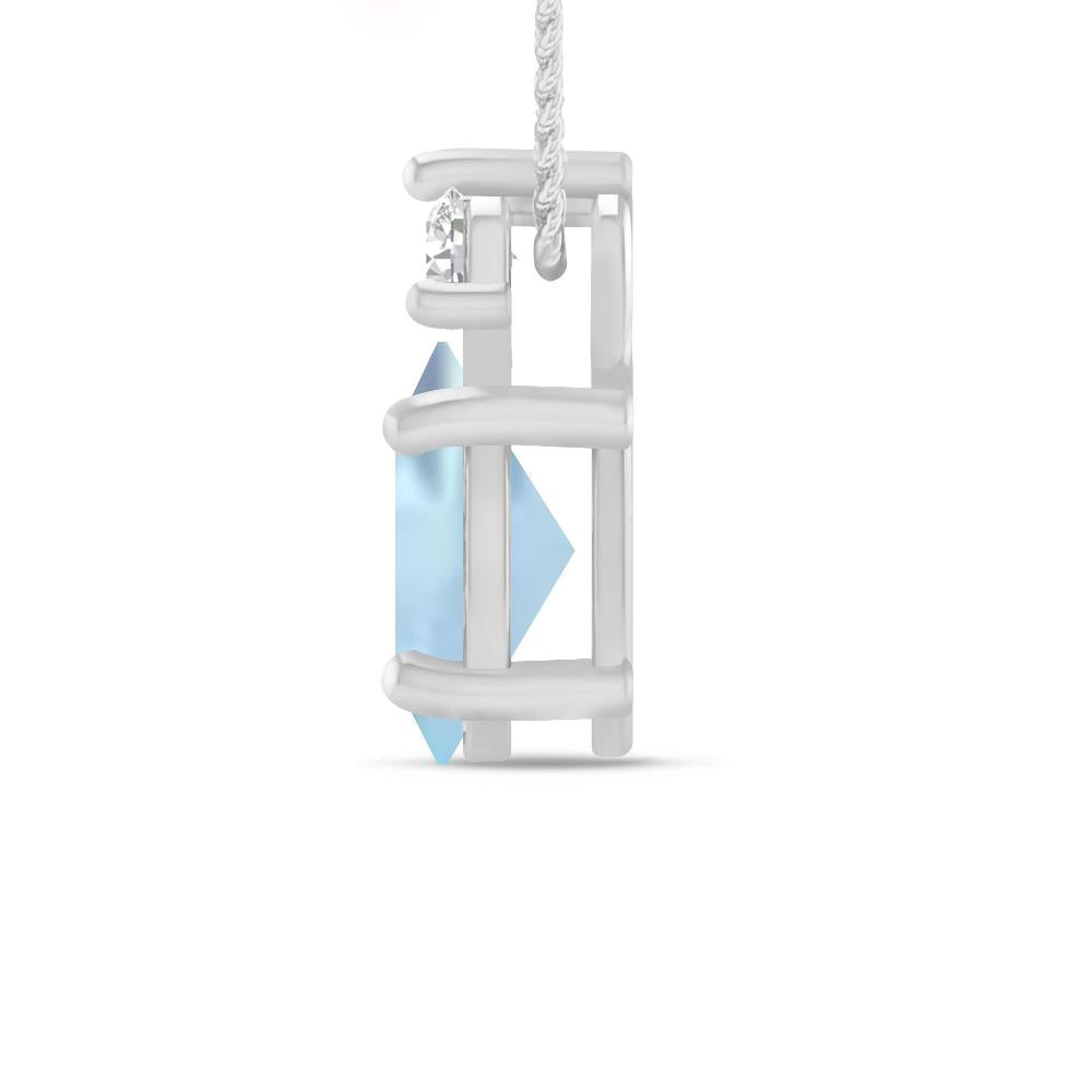 White Gold - Aquamarine
