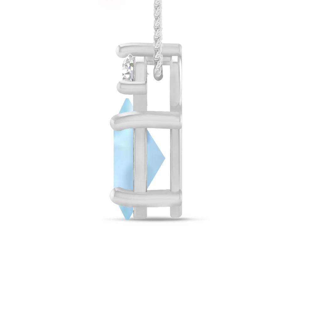 White Gold - Aquamarine