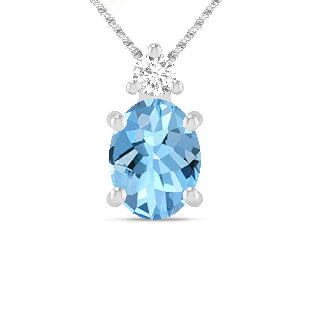 White Gold - Aquamarine