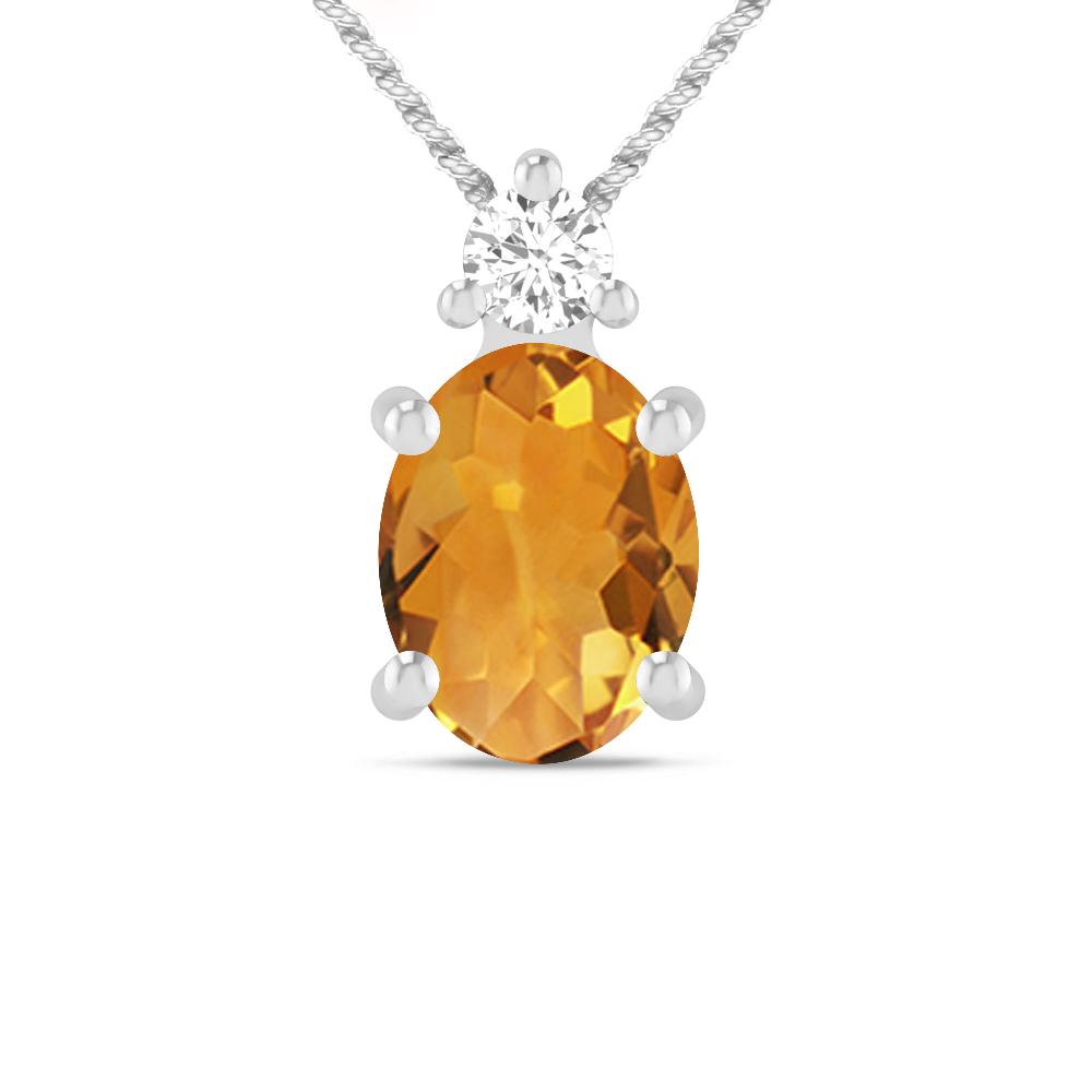 White Gold - Citrine