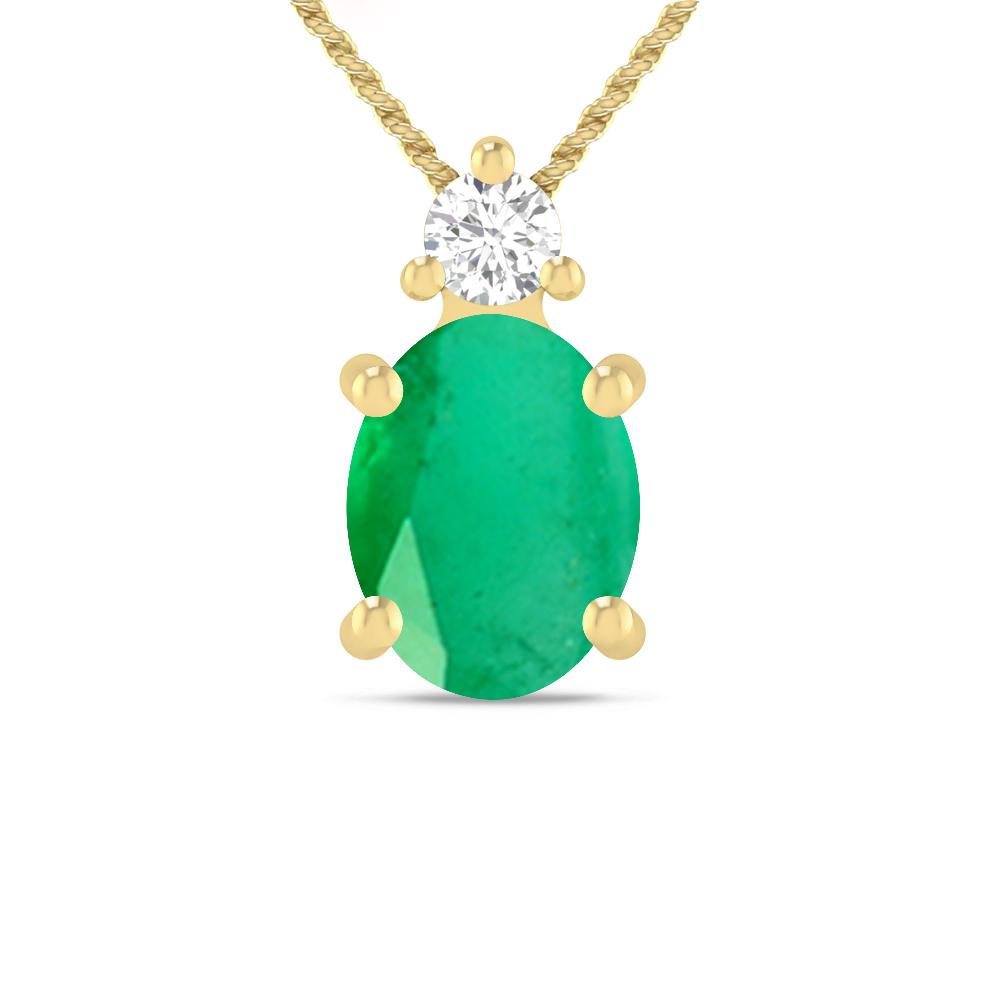 Rose Gold - Emerald