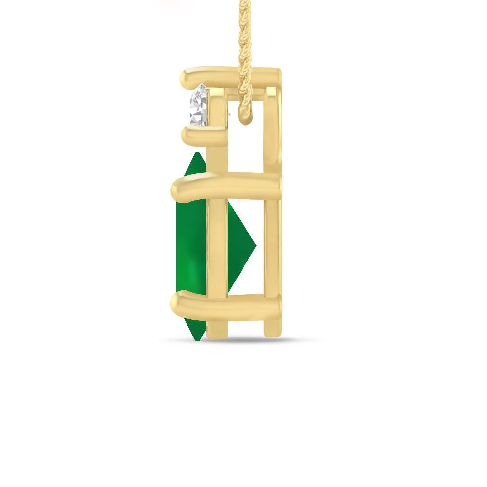 Yellow Gold - Emerald