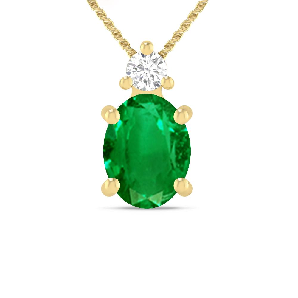 Rose Gold - Emerald