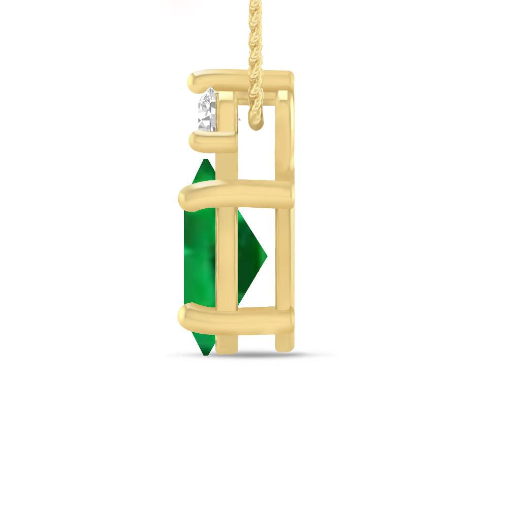 Yellow Gold - Emerald